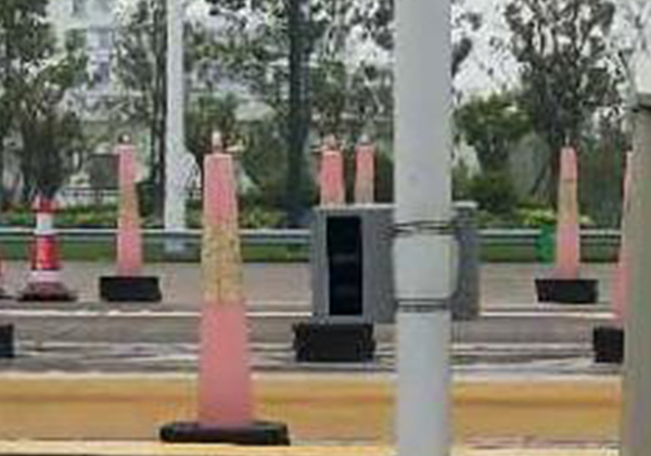 Laser wheel axle recognition system